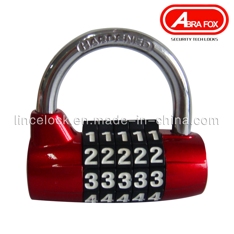Different Colors Zinc Alloy Combination Code Padlock 