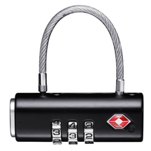 Black Waterproof TSA Approved Code Lock